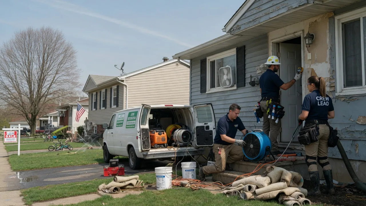 Flood Cleanup in Clio, IA near me