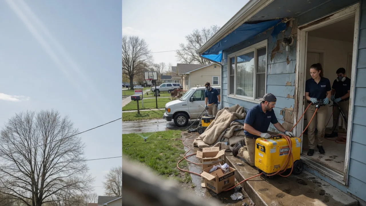 Basement Flood Cleanup in Clio, IA near me